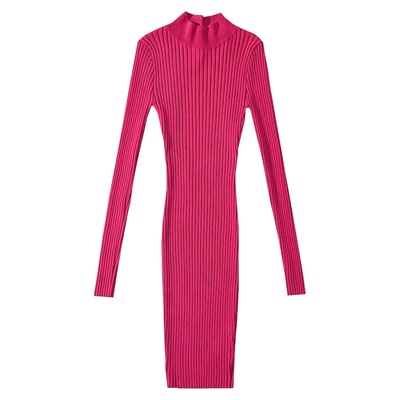 辣妹性感包臀连衣裙露背