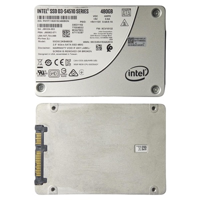 Intel/英特尔 SSD D3 S4510 240G 480G 2.5英寸 企业级固态硬盘