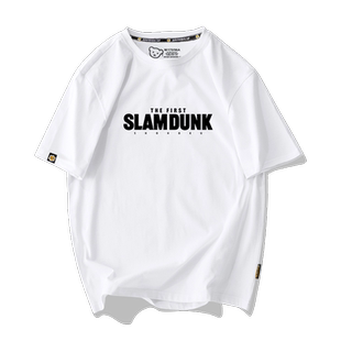 2022灌篮高手电影联名联名樱木花道湘北短袖t恤衫男女纯棉半截袖