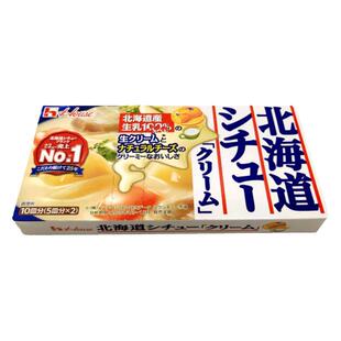 年货进口好侍白咖喱北海道奶油浓汤块玉米芝士乳酪意面酱料