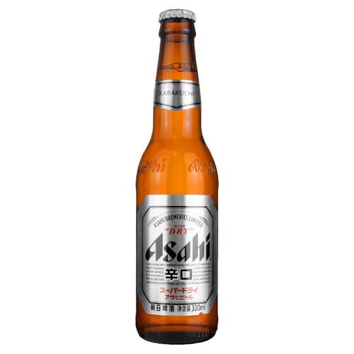 Asahi朝日啤酒超爽生啤酒330ml24瓶装整箱小瓶装国产精酿家庭聚会