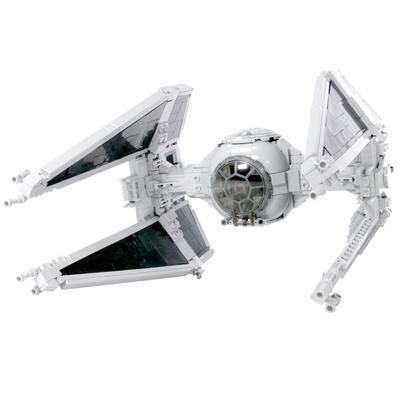 MOC741pcs TIE Interceptor创意拼装积木