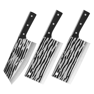 手工锻打家用菜刀斩切两用刀厨房锋利切片切肉刀厨师专用砍骨刀具