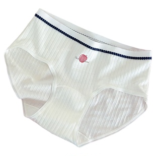 「苹果松派」甜美少女“苹”安A类新疆棉内裤纯棉加长裆10A抑菌新