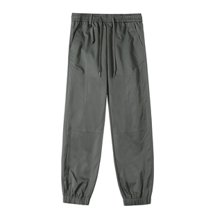 班尼路SK青年运动休闲裤男2026春季新款宽松束脚卫裤哈伦长裤子YS