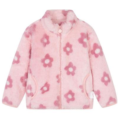 笛莎官方旗舰店女童春秋毛绒外套