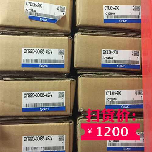 议价原装SMC无杆气缸CY1L10H-200 CY1SG10-300BZ-A93V CDPXWM20-1