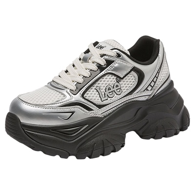 Lee官方女款老爹鞋厚底增高鞋