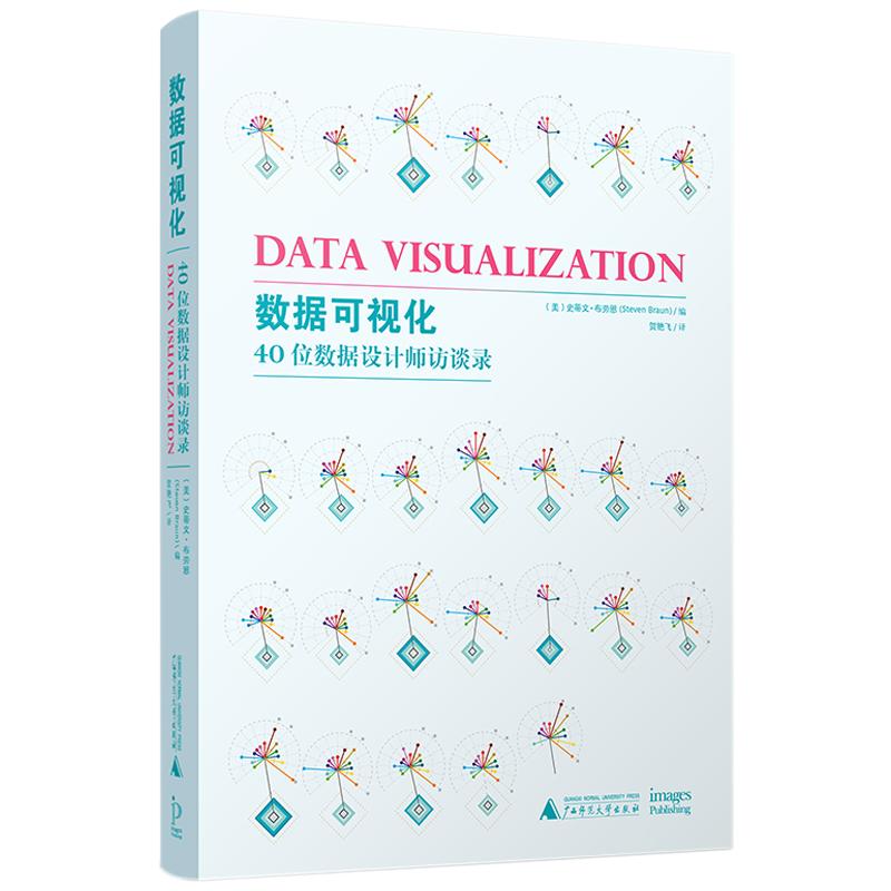数据可视化 40位数据设计师访谈录 信息图标设计书数据信息可视化设计素材视觉作品案例书籍