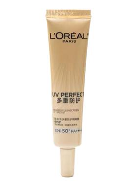 欧莱雅小金管防晒霜SPF50+隔离