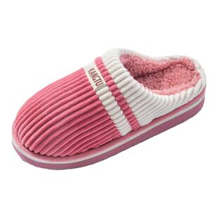 手工实心泡沫底棉拖鞋女冬天保暖家用厚底防滑耐磨外穿男士棉拖