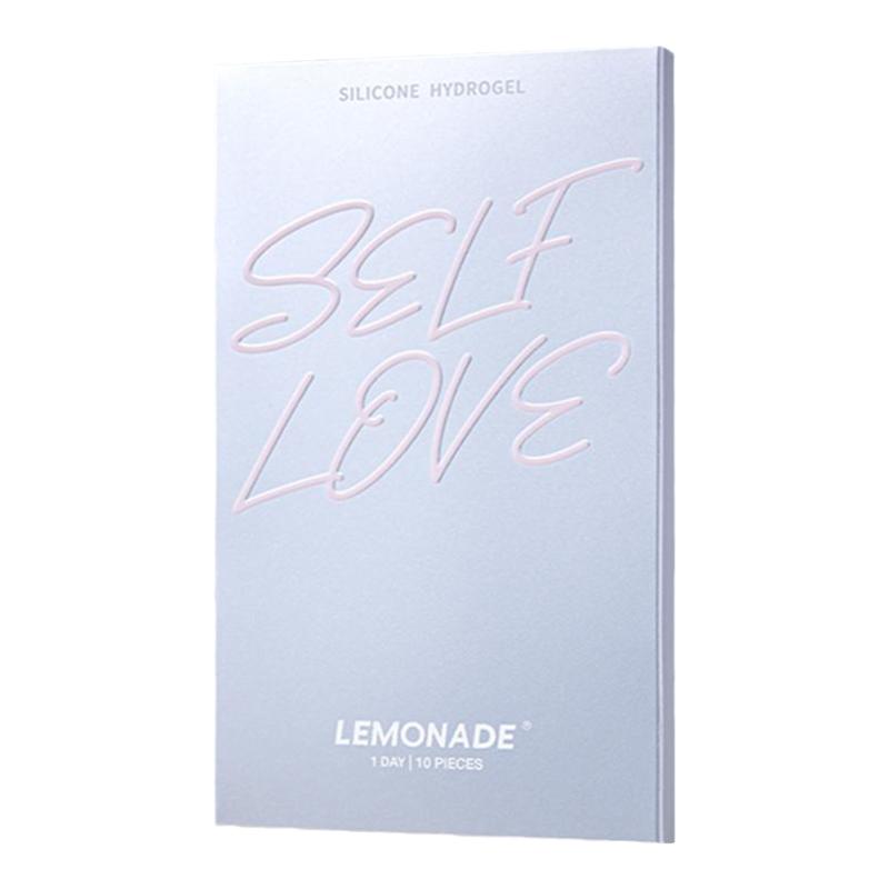 硅水凝胶美瞳日抛Lemonade冰美式大小直径10片隐形眼镜近视小黑莓