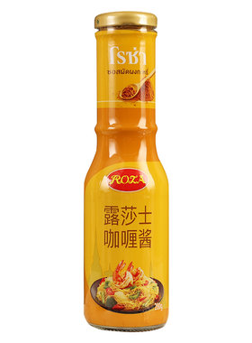 露莎士黄咖喱酱280g泰国进口拌饭