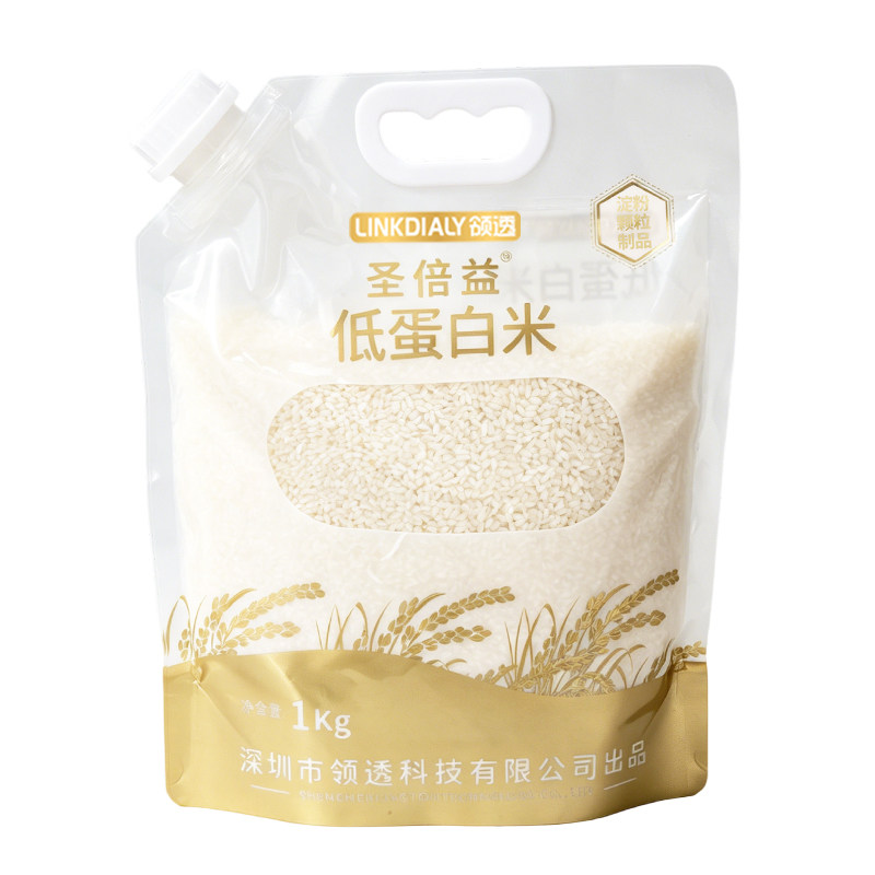 领透低蛋白大米淀粉米主食控蛋白肾友CKD适用PKU低磷低钾低钠主食