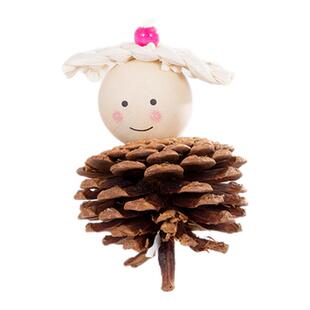 鹦鹉玩具解闷自嗨牡丹和尚专用通草球松果啃咬磨牙小挂件解压玩具