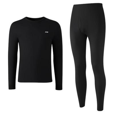 JEEP100%全棉男士秋衣秋裤套装