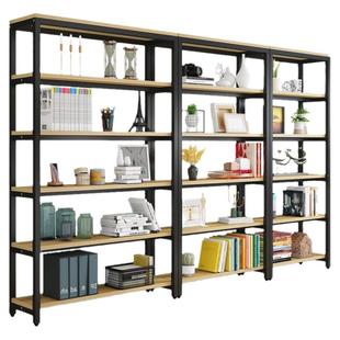 多层置物架组合型储物架落地陈列架简易收纳整理架铁艺展示架货架