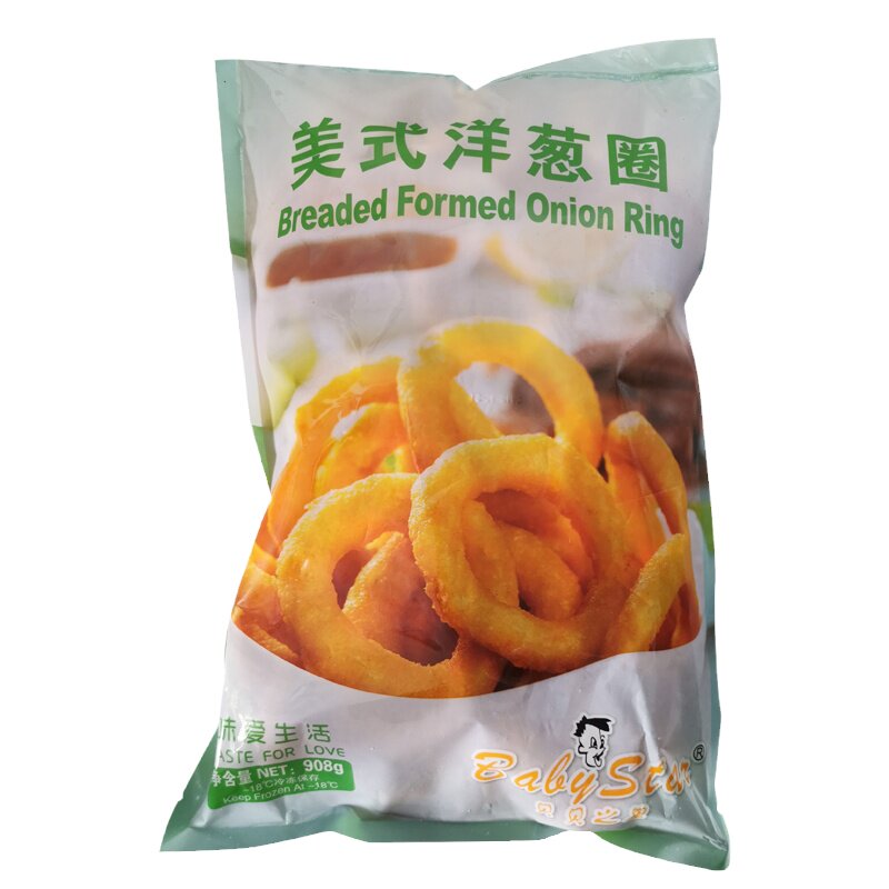 贝贝之星洋葱圈美式西餐厅炸油炸食物小吃冷冻食品半成品商用美食