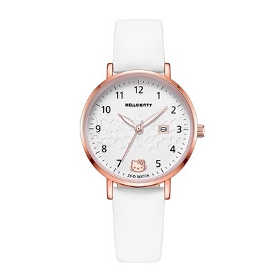 Hellokitty手表女款学生考试专用