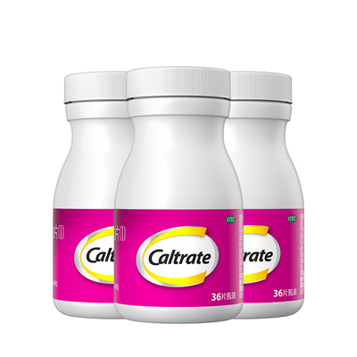 【钙尔奇D】碳酸钙D3片1.5g125IU*36片*1瓶/盒更年期颗粒补钙防治钙骨质疏松症