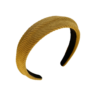 韩版斜纹布艺宽边发箍女高颅顶复古百搭发卡发饰秋冬洗脸头箍头饰