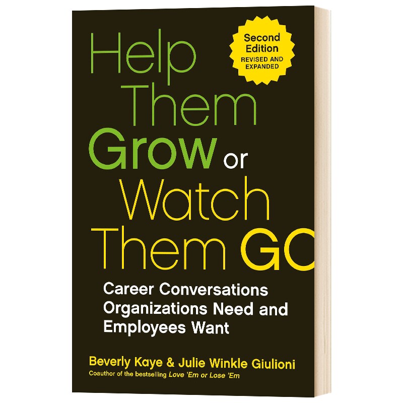 英文原版 Help Them Grow or Watch Them Go 帮助他们成长或看着他们离开 英文版 正版原版书籍
