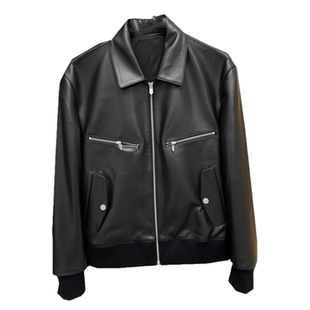 木巨4.5W！土耳其绵羊皮  秋冬男士高端时尚休闲翻领真皮皮衣外套