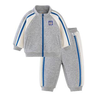 迷你巴拉巴拉男童女童运动套装2025春秋装洋气儿童宝宝卫衣班服潮