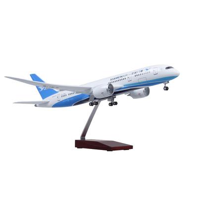 带轮子飞机模型厦航737礼物客机