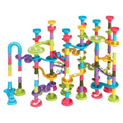 轨道滚珠益智拼插组装积木