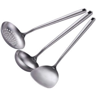 戴德304不锈钢锅铲火锅汤勺漏勺炒铲子厨房炒勺家用厨具套装