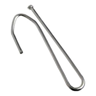 窗帘钩子单钩s钩一比一没有褶皱 窗帘挂钩布带加厚白布条韩式配件