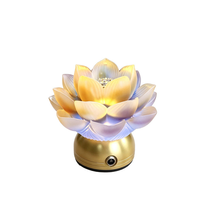 七色琉璃灯莲花灯长明灯荷花灯