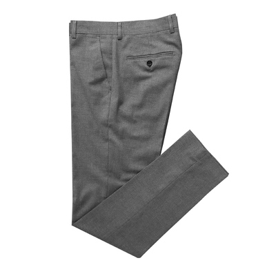 英伦风仿羊毛绅士气质轻商务长裤