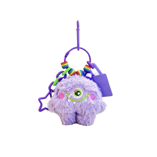 棉花团子小挂件定制小玩偶公仔书包包钥匙扣毛绒玩具来图定做照片