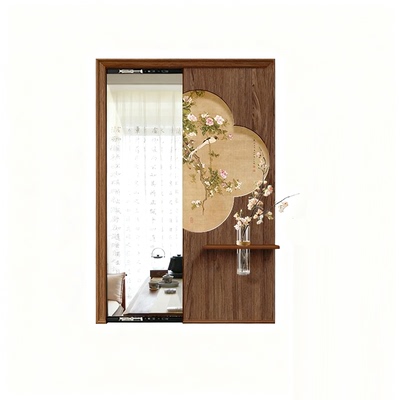 玄关推拉镜隐藏式全身镜子