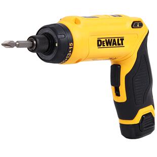 得伟DCF680G2电动螺丝刀7.2V锂电充电起子机迷你手持直柄调速电批