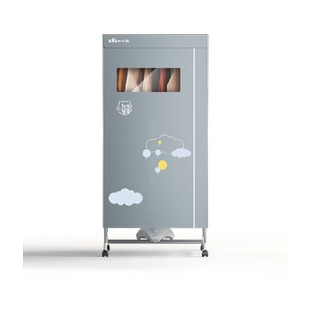 小熊干衣机家用风干机衣服小型烘干神器可折叠速干衣柜宿舍大容量