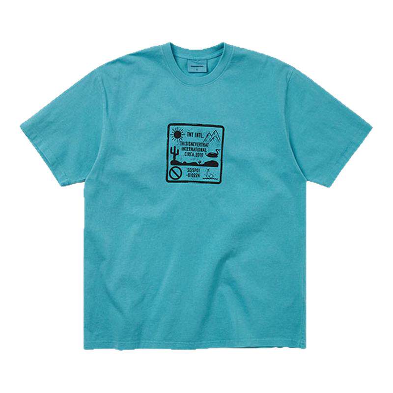 thisisneverthat® Caution Sign Tee 25新款警告标志印花短袖T恤
