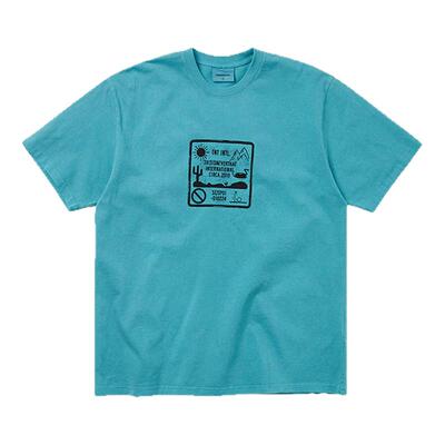 thisisneverthat® Caution Sign Tee 25新款警告标志印花短袖T恤