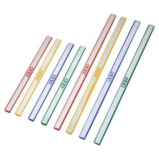 装得快RBD彩色硬磁条20/30cm条形长条白板磁吸条磁铁贴磁力条彩色硬磁条吸铁石条状磁贴磁性广告展示磁压条