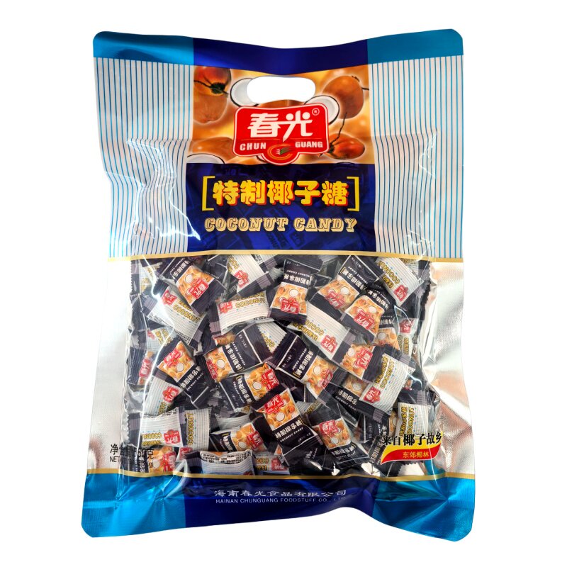 春光特制椰子糖550g硬糖喜糖