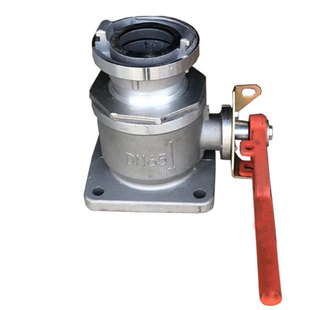 洒水车消防球阀阀门铝合金直通式消防车专用阀门油罐车卸油开关阀