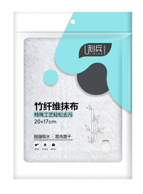 利兵不易占油掉毛厨房竹纤维抹布
