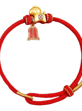 普陀山马年太岁红绳护身手链