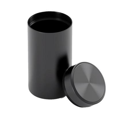 黑色茶叶罐便携密封防潮防漏气