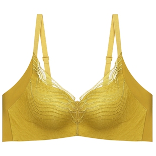 【洞力装】爱慕内衣女无钢圈软支撑中厚小胸聚拢文胸AM176511