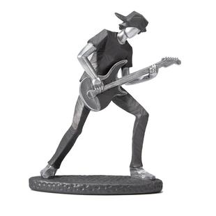 音乐摇滚乐队电吉他乐器家居装饰品摆件电视柜酒柜玄关架子鼓摆件