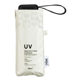 日本WPC伞进口晴雨太阳伞爱心超轻五折防紫外线迷你防晒两用黑胶