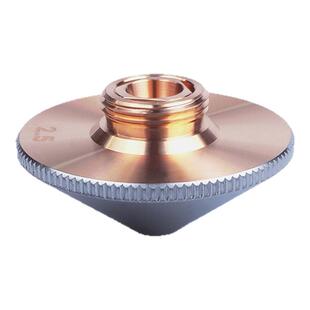 激光头切割机喷嘴割嘴单双层外径28铜嘴万顺兴铜割头喷头光纤配件